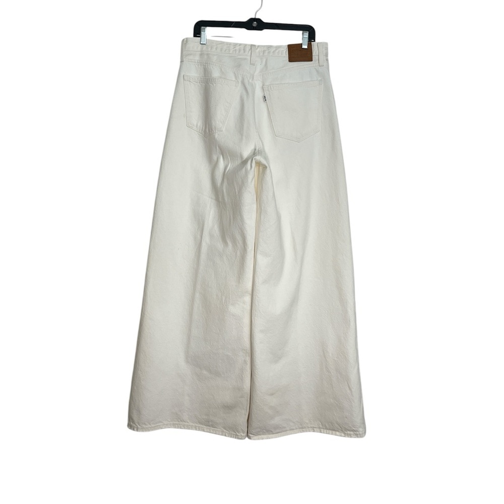 Levi's XL Flood High Rise Wide Leg Jeans White Size 29 - Picture 5 of 17